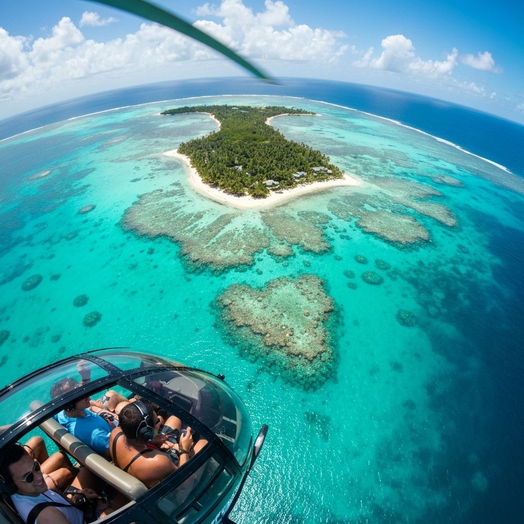 Mauritius Underwater Waterfall Illusion
